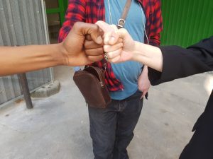 Hélène, CIP (à droite... si si, vous la reconnaissez ? ;))